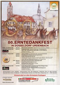 Plakat Erntedankfest 2018