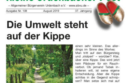 KUP Ausgabe 108 August 2019