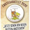 Plakat Button Erntedankfest 2020